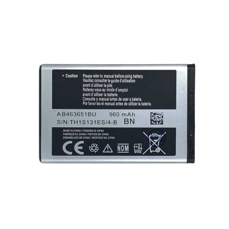 باتری اصلی گوشی سامسونگ مدل SAM L700 / CORBY1 / S3650
