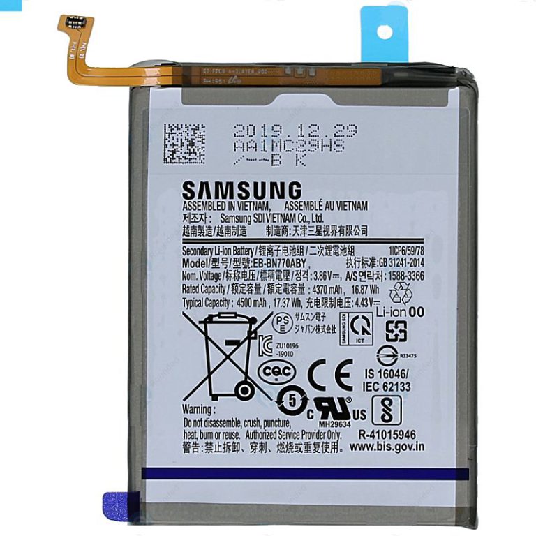باتری اصلی گوشی سامسونگ مدل SAM NOTE 10 LITE