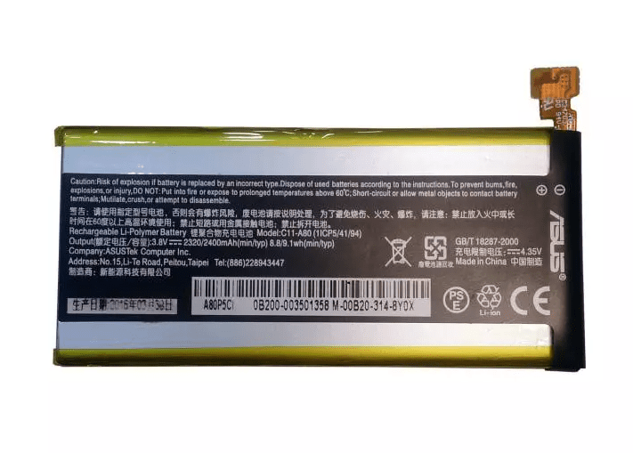 باتری اصلی گوشی ایسوس مدل ASUS A80