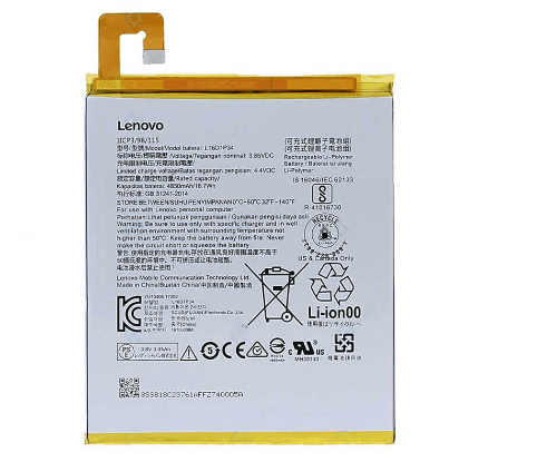 باتری اصلی گوشی لنوو مدل LENOVO L16D1P34