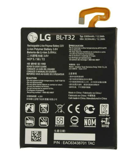 باتری اصلی گوشی ال جی مدل LG G6 / T32