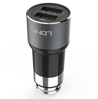شارژر فندکی الدینیو مدل CAR CHARGER C303