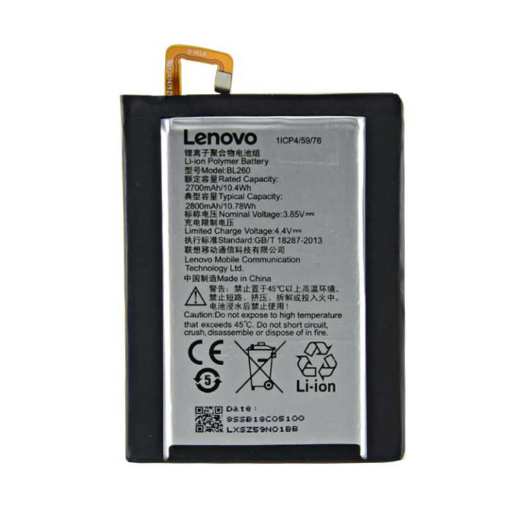 باتری اصلی گوشی لنوو مدل Lenovo S1 Lite