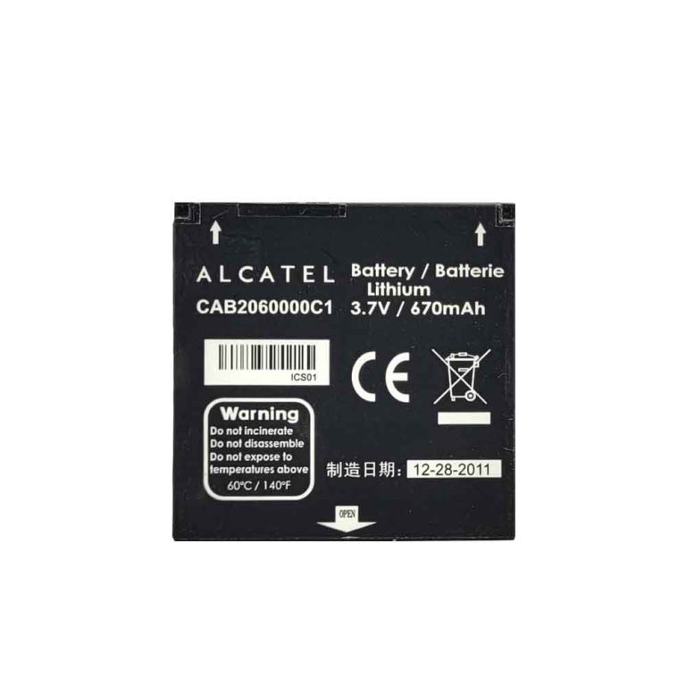 باتری اصلی گوشی آلکاتل مدل ALCATEL S210